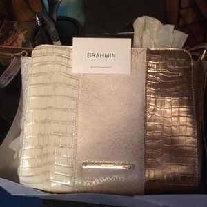 Rose gold Bonita Brahmin purse
